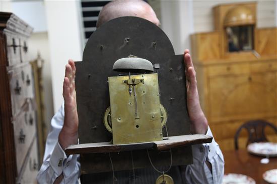 Thomas Smith, Norwich. A George III walnut eight day longcase clock, 7ft 9in.